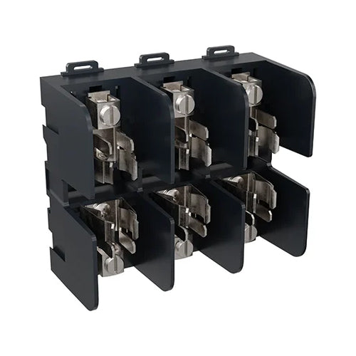 Mersen 60658T, Class T Fuse Block, 600VAC/DC, 3-Pole, 60A, Copper Box