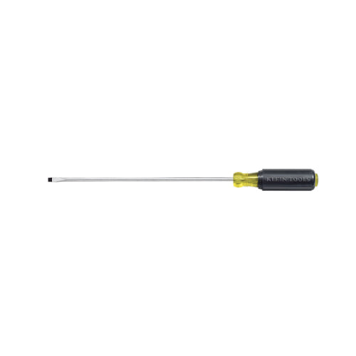 Klein Tools 608-10, 1/8-Inch Cabinet Mini Screwdriver, 10-Inch Round Shank