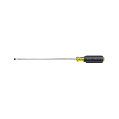 Klein Tools 608-8, 1/8-Inch Cabinet,Mini Screwdriver, 8-Inch Round Shank