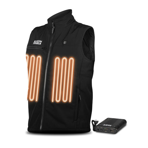 Klein Tools 60956, Heated Base Layer Vest, 2X-Large