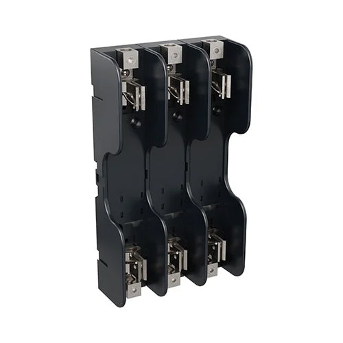 Mersen 61008R, Class R Fuse Block, 3-Pole, 600VAC/DC, 100A, Copper Box Connector