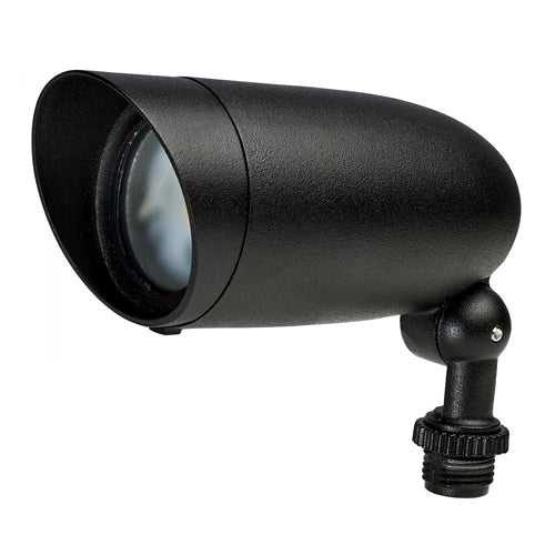 Satco 62-1197, LED Landscape Flood Light, 120V, 6W, 3000K Warm White, 640 Lumens, Matte Black Finish