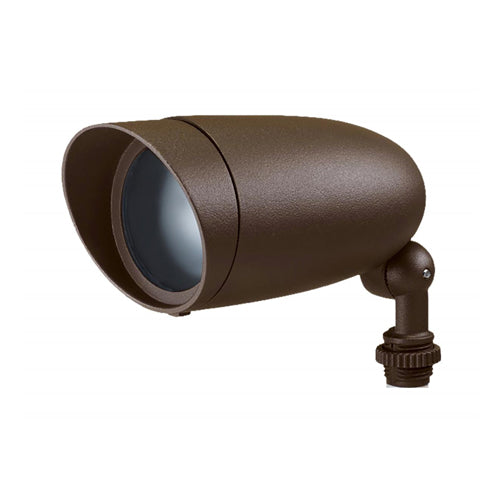 Satco 62-1200, LED Landscape Flood Light, 120V, 6W, 3000K Warm White, 640 Lumens, Bronze Finish