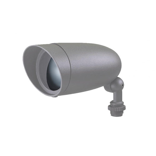Satco 62-1204, LED Landscape Flood Light, 120V, 9W, 3000K Warm White, 900 Lumens, Light Gray Finish