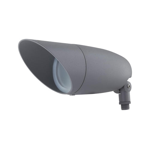 Satco 62-1208, LED Landscape Flood 12W, 120V, 3000K Warm White, 1248 Lumens, Light Gray Finish