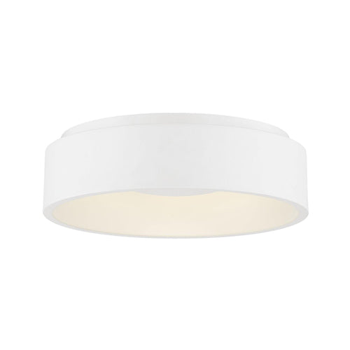 Satco 62-1451, Orbit, 18" LED Flush Mount Light Fixture, 120V, 20W, 3000K Warm White, 1300 Lumens, Dimmable, White Finish