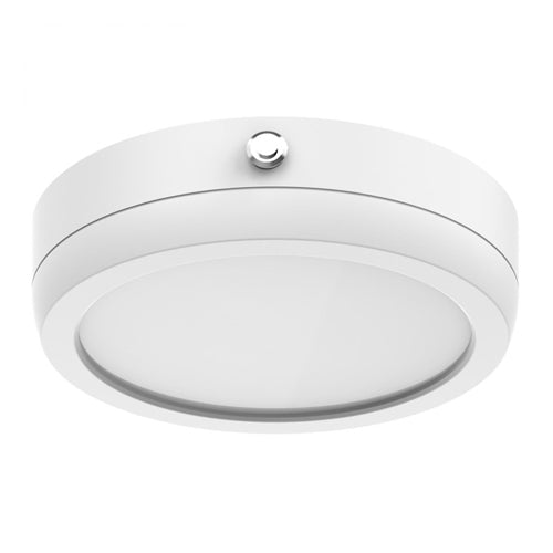 Satco 62-1710-EM, Blink Pro, Emergency Battery Backup, 7'' Round, 120V, White Finish