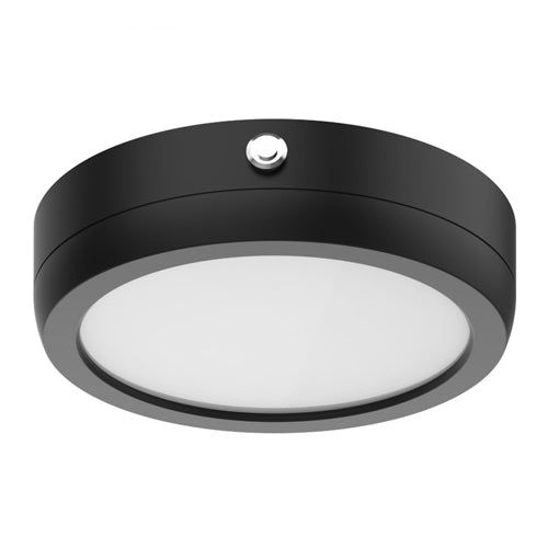 Satco 62-1711-EM, Blink Pro, Emergency Battery Backup, 7'' Round, 120V, Black Finish