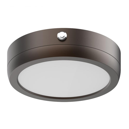 Satco 62-1712-EM, Blink Pro, Emergency Battery Backup, 7'' Round, 120V, Bronze Finish