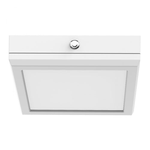 Satco 62-1714-EM, Blink Pro, Emergency Battery Backup, 7'' Square, 120V, White Finish