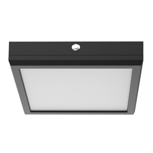 Satco 62-1725-EM, Blink Pro, Emergency Battery Backup, 9'' Square, 120V, Black Finish