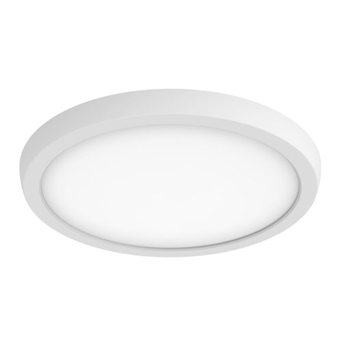 Satco 62-1743, Blink Pro, 9'' LED Round Flush Mount, 120/277V, 13W, 4000K Cool White, 1300 Lumens, White Finish