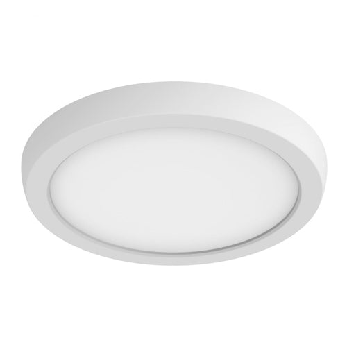 Satco 62-1746, Blink Pro, 7'' LED Round Flush Mount, 120/277V, 11W, 3000K Soft White, 980 Lumens, White Finish