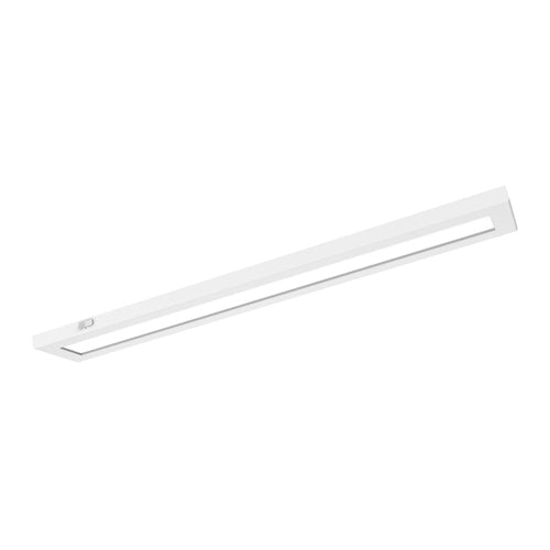 Satco 62-1771, Blink Pro Plus, 5.5'' x 36'' LED Surface Mount, 120/277V, 32W, 2150-2400 Lumens, CCT Selectable, Rectangular Shape, White Finish, Dimming 120V only