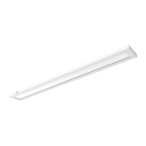 Satco 62-1772, Blink Pro Plus, 5.5'' x 48'' LED Surface Mount, 120/277V, 42W, 2850-3100 Lumens, CCT Selectable, Rectangular Shape, White Finish, Dimming 120V only