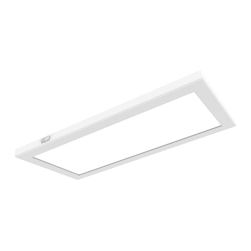 Satco 62-1773, Blink Pro Plus, 12'' x 24'' LED Surface Mount, 120/277V, 24W, 1650-1900 Lumens, CCT Selectable, Rectangular Shape, White Finish, Dimming 120V only