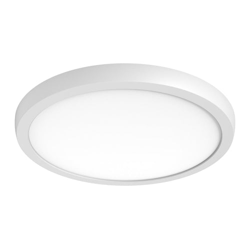 Satco 62-1777, Blink Pro Plus, 15" Surface Mount LED Fixture, 29W, 120/277V, CCT Selectable, 2200-2320 Lumens, Round Shape, White Finish, Dimming 120V only