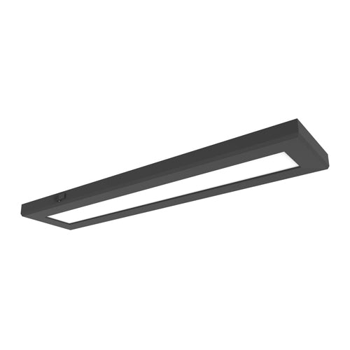 Satco 62-1780, Blink Pro Plus, 5.5"x24'' Surface Mount LED Fixture, 24W, 120/277V, CCT Selectable, 1600-1750 Lumens, Rectangular Shape, Black Finish, Dimming 120V only