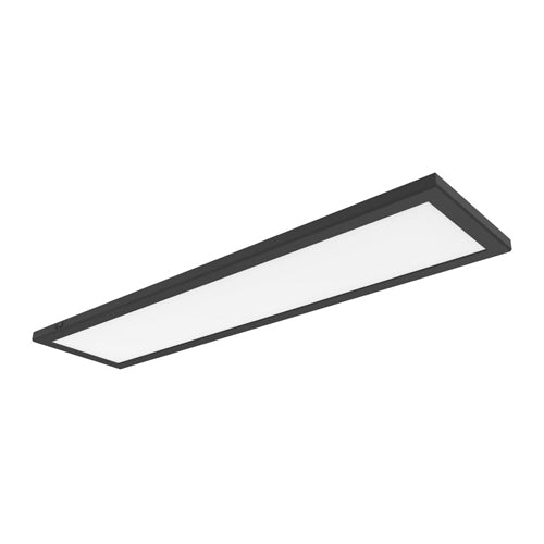 Satco 62-1783, Blink Pro Plus, 12"x 24'' Surface Mount LED Fixture, 24W, 120/277V, CCT Selectable, 1650-1850 Lumens, Rectangular Shape, Black Finish, Dimming 120V only