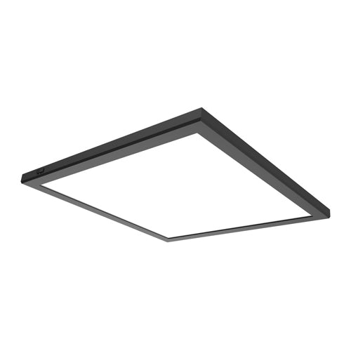 Satco 62-1784, Blink Pro Plus, 24"x 24'' Surface Mount LED Fixture, 47W, 120/277V, CCT Selectable, 3550-3900 Lumens, Square Shape, Black Finish, Dimming 120V only