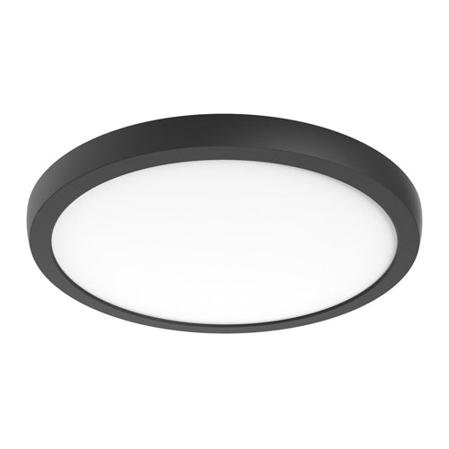 Satco 62-1787, Blink Pro Plus, 15" Surface Mount LED Fixture, 29.5W, 120/277V, CCT Selectable, 2100-2220 Lumens, Round Shape, Black Finish, Dimming 120V only