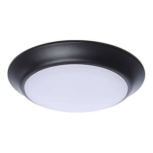 Satco 62-1803R1, 7'' LED Disk Light, 9.5W, 120V, 2700/3000/3500/4000/5000K CCT Selectable, 780 Lumens, Bronze Finish