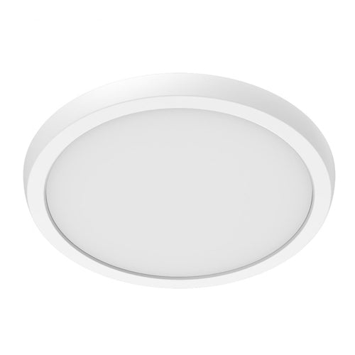 Satco 62-1920, Blink Performer, 9" LED Round Flush Mount Fixture, 120V, 11W, 1050-1150 Lumens, 5 CCT Selectable, White Finish