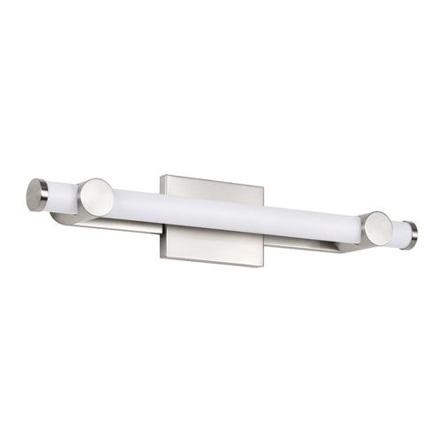 Satco 62-2212, Bowman, 24" LED Vanity, 120V, 26W, 2210 Lumens, 3000K Soft White, Brushed Nickel, Acrylic Lens