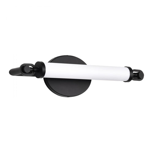 Satco 62-2221, Edgeworth, 16" LED Vanity, 120V, 13W, 1105 Lumens, 3000K Soft White, Matte Black, Acrylic Lens