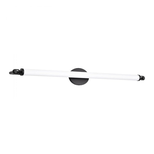 Satco 62-2223, Edgeworth, 40'' LED Vanity, 120V, 39W, 3315 Lumens, 3000K Soft White, Matte Black, Acrylic Lens