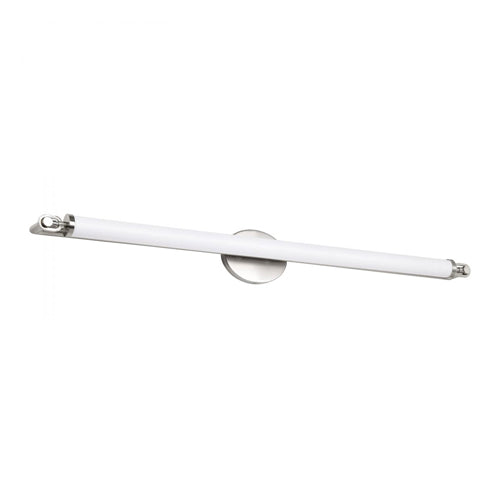 Satco 62-2233, Edgeworth, 40'' LED Vanity, 120V, 39W, 3315 Lumens, 3000K Soft White, Brushed Nickel, Acrylic Lens