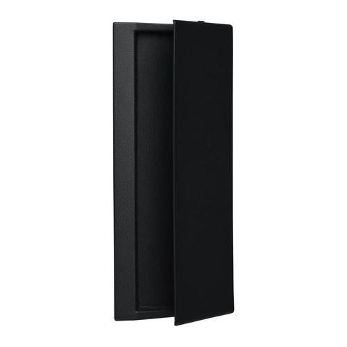 Satco 62-245, Peak, LED Wall Sconce, 120V-277V, 10W, 3000K/4000K/5000K CCT Selectable, Matte Black Finish, 120V only Dimming