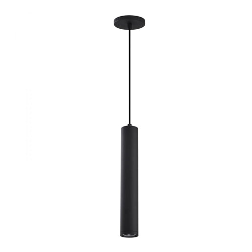 Satco 62-816, Century, 16" LED Pendant, 120V, 12W, 3000K Soft White, 1020 Lumens, Matte Black Finish