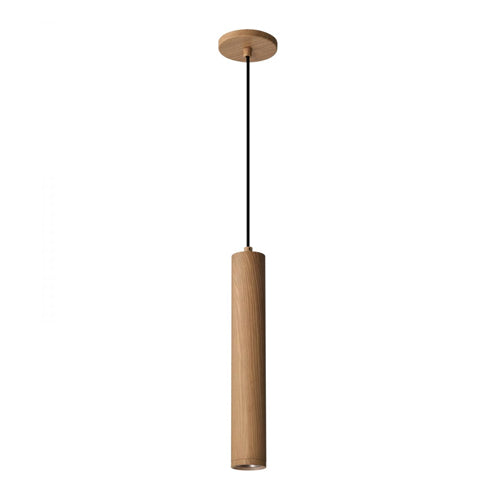 Satco 62-820, Century, 16" LED Pendant, 120V, 12W, 3000K Soft White, 1020 Lumens, Ash Wood Finish