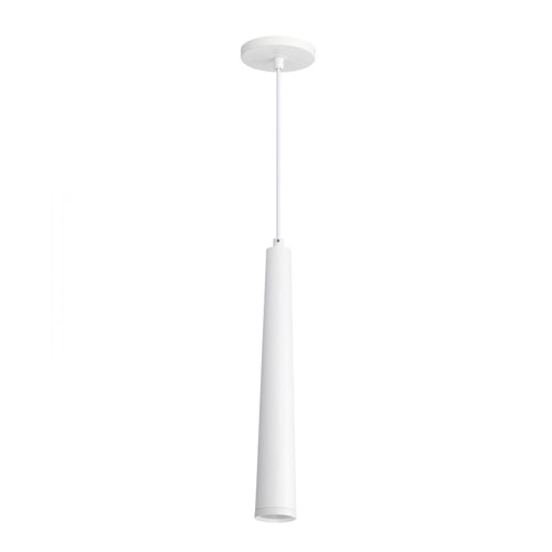 Satco 62-827, Melrose, 16" LED Pendant, 120V, 12W, 3000K Soft White, 1020 Lumens, Matte White Finish