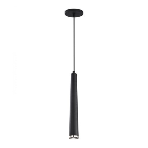 Satco 62-829, Melrose, 16" LED Pendant, 120V, 12W, 3000K Soft White, 1020 Lumens, Matte Black and Brushed Nickel Finish