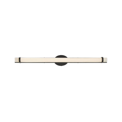 Satco 62-936, Slice, 36" LED Vanity Fixture, 120V, 39W, 3120 Lumens, 3000K Warm White, Dimmable, Aged Bronze Finish