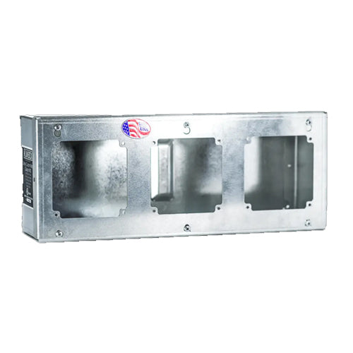 Rack-A-Tiers 62030, KuikBox, 3 Space 6 Gang Electrical Enclosure