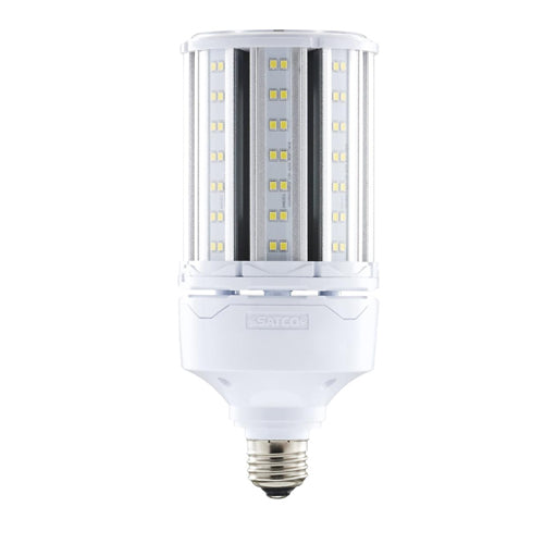 Satco S49738, 45W LED HID Replacement, 100-277V, Medium E26 Base, 4000K Cool White, 6165 Lumens