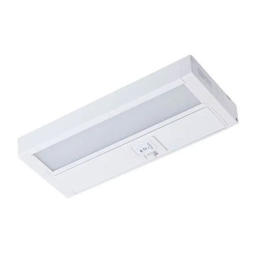 Satco 63-500, 8" LED White Under Cabinet Light, 120V, 5W, 322-366 Lumens, CCT Selectable 3000/4000/5000K, 50000 Hours, Dimmable