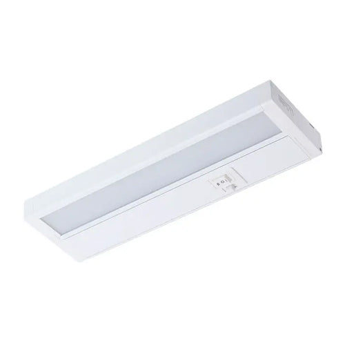 Satco 63-501, 11" LED White Under Cabinet Light, 120V, 6.5W, 408-456 Lumens, CCT Selectable 3000/4000/5000K, 50000 Hours, Dimmable