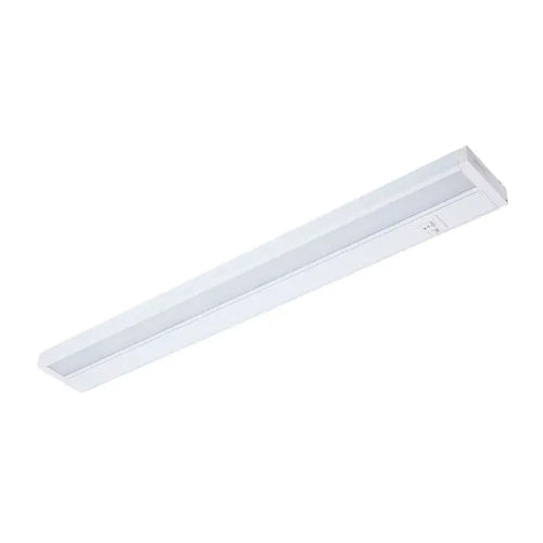 Satco 63-504, 28" LED White Under Cabinet Light, 120V, 17W, 1216-1366 Lumens, CCT Selectable 3000/4000/5000K, 50000 Hours, Dimmable