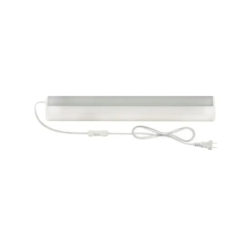 Satco 63-700, 18" LED Under Cabinet Light Bar, 10W, 120V, 860 Lumens, 3000K Warm White, 50000 Hours, White Finish