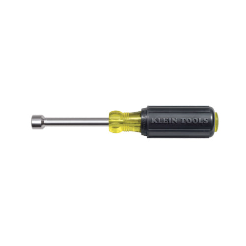 Klein Tools 630-7/16M, 7/16-Inch Magnetic Tip Nut Driver 3-Inch Shaft