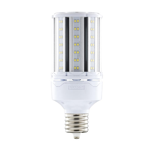 Satco S49393, 45W LED HID Replacement, 100-277V, Mogul EX39 Base, 5000K Natural Light, 6210 Lumens