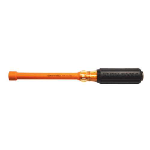 Klein Tools 646-1/2-INS, Insulated Nut Driver, 1/2-Inch Hex, 6-Inch