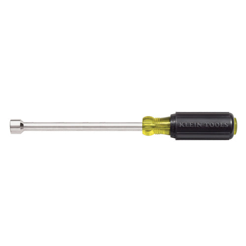 Klein Tools 646-1/2, 1/2-Inch Nut Driver with 6-Inch Hollow Shaft