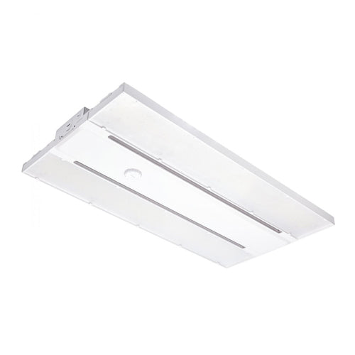 Satco 65-1013, LED Linear High-Bay With Interchangeable Lens, 120-277V, 275/300/320 Wattage Selectable, 3000/4000/5000K CCT Selectable, 38037-45598 Lumens, 0-10V Dimming, White Finish