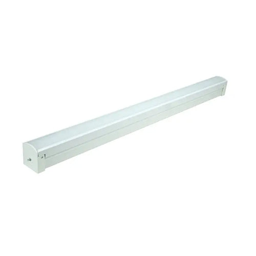 Satco 65-1103, 2' LED Connectable Strip, 120V, 24W, 1680 Lumens, 4000K Cool White, 90+ CRI, White Finish