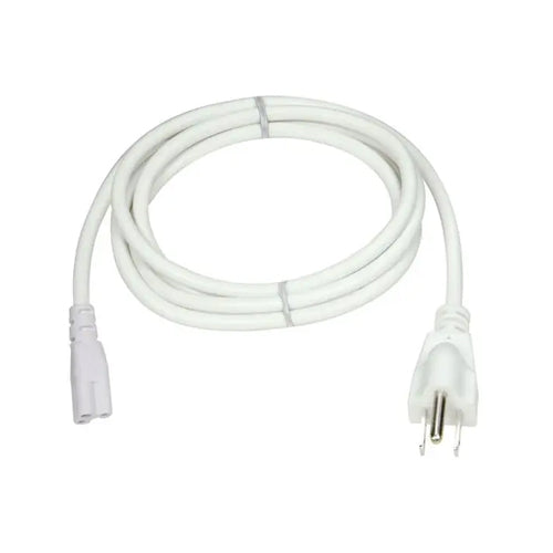 Satco 65-1107, 5' Power Cord, White Finish